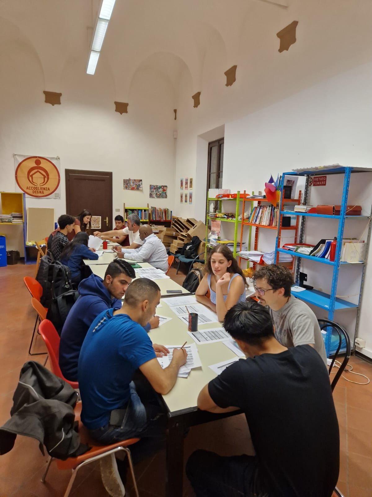 Scuola di italiano per migranti Newén